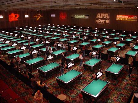 Final der APA Pool League in Las-Vegas
